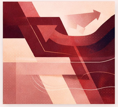 Imagem abstrata e autoral representando serviço de consultoria estratégica de marketing digital SEO